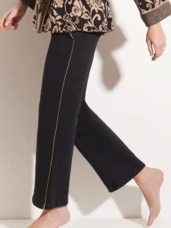 Lounge-Hose KUSCHEL COTTON Von Chiara Fiorini -Meer Bekleidung loungewear hose kuschel cotton cf1911 anthrazit chiara fiorini 1