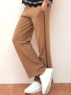 Lounge-Hose KUSCHEL COTTON Von Chiara Fiorini -Meer Bekleidung loungewear hose kuschel cotton cf1911 zimt chiara fiorini 3 1 1