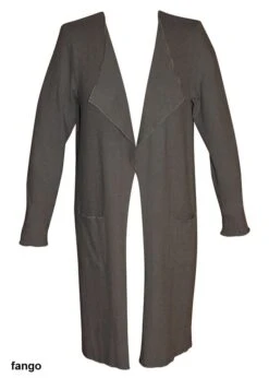 Baumwollmix Morgenmantel CASUAL Warm Von Gattina -Meer Bekleidung mantel casual 384390 fango gattina