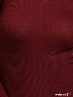 Merinowolle-Seide STOLA Schultertuch Von Artimaglia -Meer Bekleidung merino wolle seide gerippt weinrot artimaglia 23