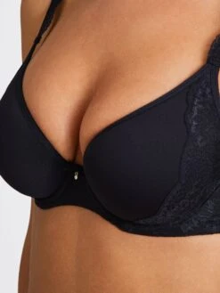 Spacer BH SWEETESSENCE IK Microfaser Mit Spitze Von Aubade -Meer Bekleidung microfaser dessous ikn09 noir 7 sweetessence aubade