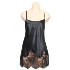 100% Seide Mini Combinette CHANTAGE Mit Spitze Von Marjolaine 12 100% Seide Mini Combinette CHANTAGE Mit Spitze Von Marjolaine -Meer Bekleidung mini combinette chantage 301 schwarz marjolaine 1 1 1