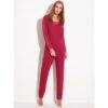 Modal Pyjama LAMPONE Himbeer-rot Von Chiara Fiorini -Meer Bekleidung modal pyjama g0633 himbeere chiara fiorini