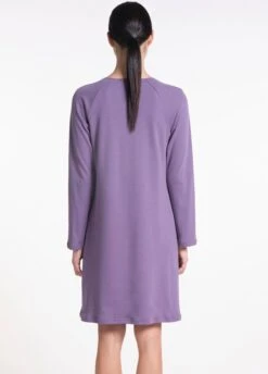 Soft Cotton Nachtkleid WKND No. 14 Malve Von Verdiani 9 Soft Cotton Nachtkleid WKND No. 14 Malve Von Verdiani -Meer Bekleidung nachthemd bio baumwolle malve 3823 wekend verdiani 2