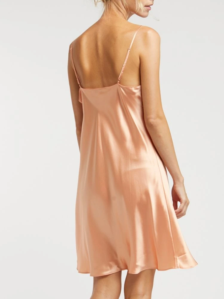 100% Seide Nachthemd CAROLINE Uni Von Vivis 19 100% Seide Nachthemd CAROLINE Uni Von Vivis – Bild 17