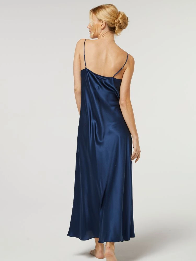 100% Seide Nachtkleid Lang DORINE Von Vivis 16 100% Seide Nachtkleid Lang DORINE Von Vivis – Bild 14