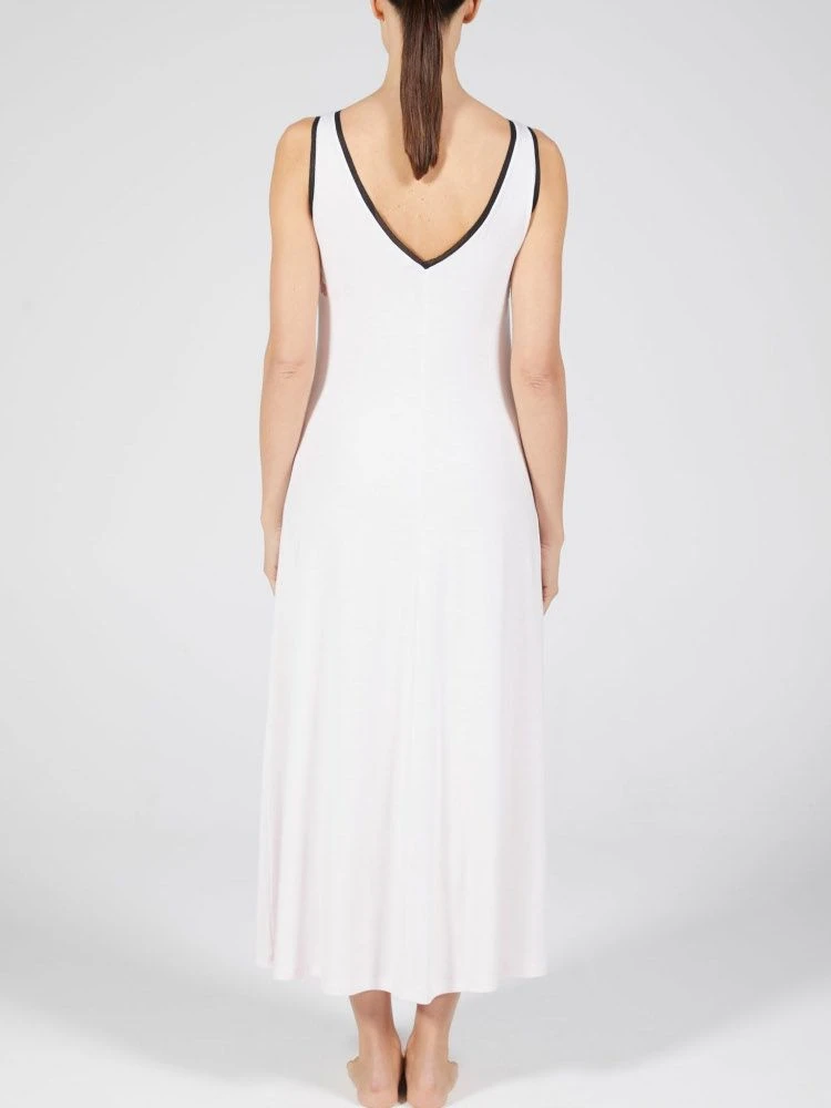 Modal Neglige Mit Spitze Lang ANGEL Zart-rosé Von Verdiani 5 Modal Neglige Mit Spitze Lang ANGEL Zart-rosé Von Verdiani – Bild 3