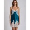 100% Seide Neglige Kurz LILLIAN Von Vivis 1 100% Seide Neglige Kurz LILLIAN Von Vivis -Meer Bekleidung neglige seide lillian v00581 oceanblau vivis 2 2 2