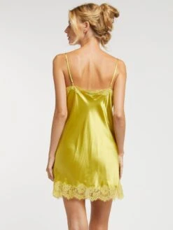 100% Seide Neglige LUANA Von Vivis 12 100% Seide Neglige LUANA Von Vivis -Meer Bekleidung neglige seide luana v00128 senfgelb vivis 2