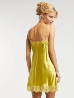 100% Seide Neglige LUANA Von Vivis 11 100% Seide Neglige LUANA Von Vivis -Meer Bekleidung neglige seide luana v00128 senfgelb vivis 3