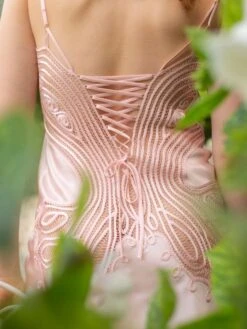 100% Seide Neglige SOIE FANTAISIE Uni Von Marjolaine -Meer Bekleidung neglige seide soie fantaisie 3soi0198 rosa marjolaine 4 1 1