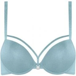 Push-Up BH SPACE ODYSSEY STYLE Shining Blue And Silver Von Marlies Dekkers