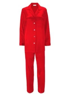 100% Seide Pyjama KLASSIK SATIN Von Eva B. Bitzer 18 100% Seide Pyjama KLASSIK SATIN Von Eva B. Bitzer -Meer Bekleidung pyjama seide satin 27319871 rubinrot eva bitzer 1 1 1 1 1