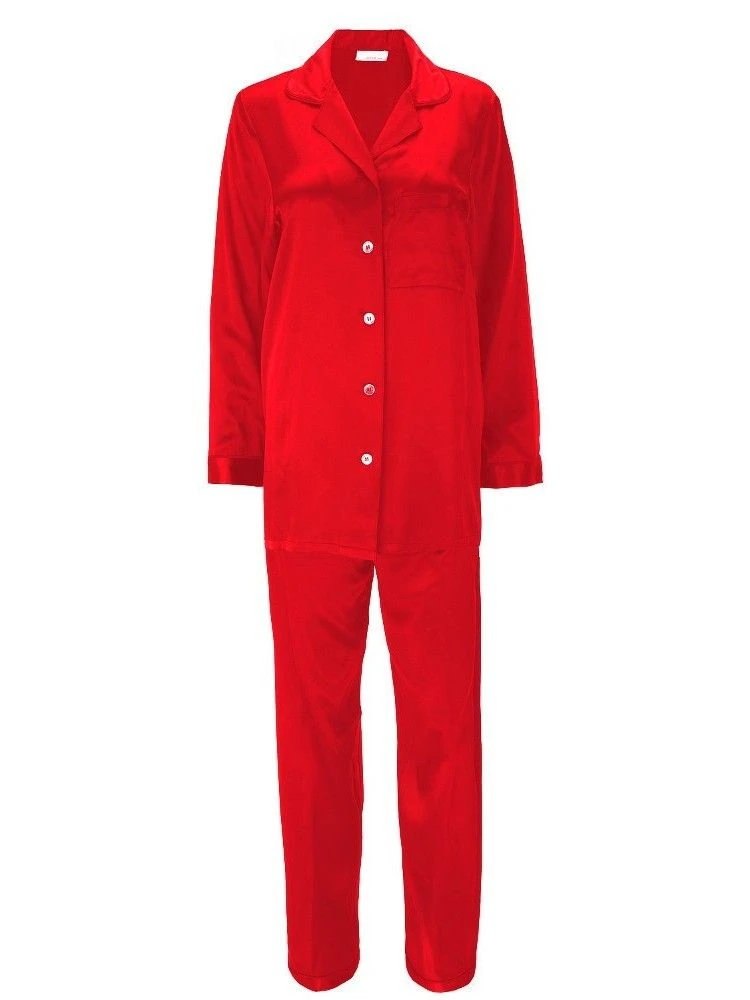 100% Seide Pyjama KLASSIK SATIN Von Eva B. Bitzer 10 100% Seide Pyjama KLASSIK SATIN Von Eva B. Bitzer – Bild 8