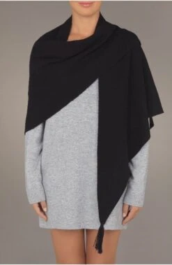 Wolle Kaschmir Stola YUNA 96 Von Pain De Sucre Suggest -Meer Bekleidung schal yuna schwarz suggest by pain de sucre