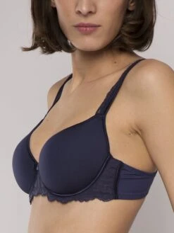 Spacer Schalen-BH GABY Von Maison Lejaby -Meer Bekleidung schalen bh nachtblau 13830 gaby maison lejaby 1