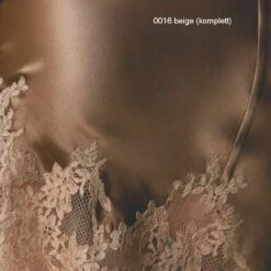 100% Seide Seidentop RARE Calais Spitze Marjolaine 20 100% Seide Seidentop RARE Calais Spitze Marjolaine -Meer Bekleidung seide 0016 beige marjolaine 1 1 2