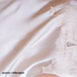 Seide Bügel-BH ZEMYNA Von Cotton Club -Meer Bekleidung seide avorio elfenbein cotton club 2015 3