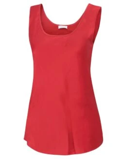 100% Seide Camisole Top KLASSIK SATIN Klassische Farben Von Eva B. Bitzer -Meer Bekleidung seide camisole 27318232 rot bitzer 1 1