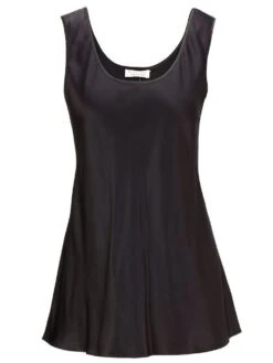 100% Seide Camisole Top KLASSIK SATIN Pastellige Farben Von Eva B. Bitzer -Meer Bekleidung seide camisole 27318232 schwarz eva bitzer 1 1 1 1