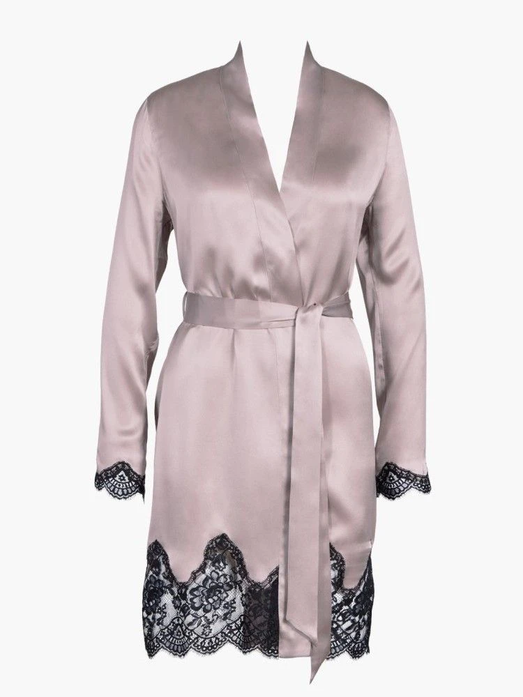 100% Seide Kimono TOI MON AMOUR Viele Farben Aubade 8 100% Seide Kimono TOI MON AMOUR Viele Farben Aubade – Bild 6