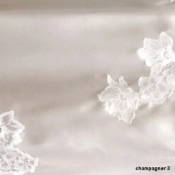 Seta Superior Seide Triangel-BH SPECIALE Von Cotton Club -Meer Bekleidung seide mit spitze champagne cotton club 3