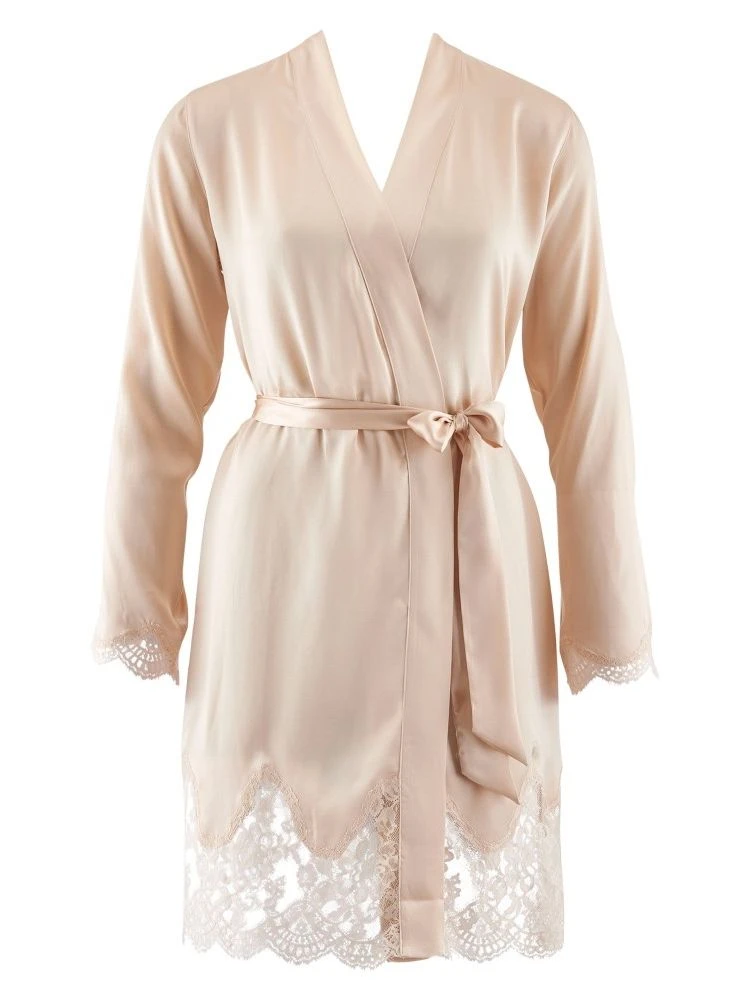 100% Seide Kimono TOI MON AMOUR Viele Farben Aubade 11 100% Seide Kimono TOI MON AMOUR Viele Farben Aubade – Bild 9