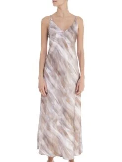 100% Seide Nachtkleid MARIE Von Room 24 -Meer Bekleidung seide nachtkleid marie 21978 pink room24 4