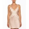 Seide Negligé ADRIANA Von Millesia 2 Seide Negligé ADRIANA Von Millesia -Meer Bekleidung seide neglige goldsand creme m1390 adriana millesia 1