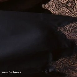 Seide Bügel-BH ZEMYNA Von Cotton Club -Meer Bekleidung seide nero schwarz cotton club 2015 3