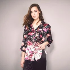 100% Seide Pyjama ROSES Von Eva B. Bitzer 10 100% Seide Pyjama ROSES Von Eva B. Bitzer -Meer Bekleidung seide pyjama 27310871 eva bitzer 2