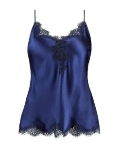 100% Seide Top TOI MON AMOUR Satin Von Aubade -Meer Bekleidung seide qs38 dunkelblau 1 toi mon amour aubade 6 1 1