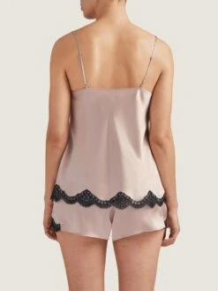 100% Seide Top TOI MON AMOUR Satin Von Aubade -Meer Bekleidung seide shorts qs61 sonate altrosa schwarz 3 toi moi amour aubade 4 1 1 1 1