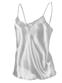 Seidentop SETA No. 6 Von Chiara Fiorini -Meer Bekleidung seide spaghetti top gc184 silber chiara fiorini