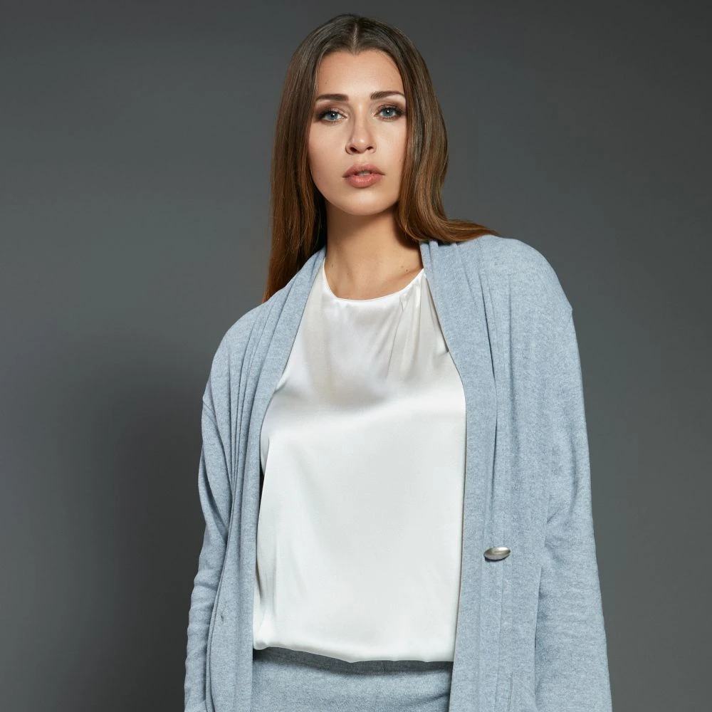 Stretchseide T-Shirt PROFUMO D'ORO Von Gattina 8 Stretchseide T-Shirt PROFUMO D'ORO Von Gattina – Bild 6