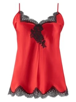 100% Seide Top TOI MON AMOUR Satin Von Aubade -Meer Bekleidung seide top ms38 1 rouge passion soie d amour aubade 2 1 1 1