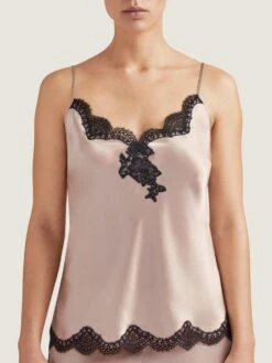 100% Seide Top TOI MON AMOUR Klassische Farben Von Aubade -Meer Bekleidung seide top qs38 sonate altrosa schwarz 2 toi moi amour aubade 4 1 1 1