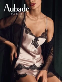 100% Seide Top TOI MON AMOUR Von Aubade 31 100% Seide Top TOI MON AMOUR Von Aubade -Meer Bekleidung seide top shorts qs38 qs61 sonate toi mon amour aubade 4 1