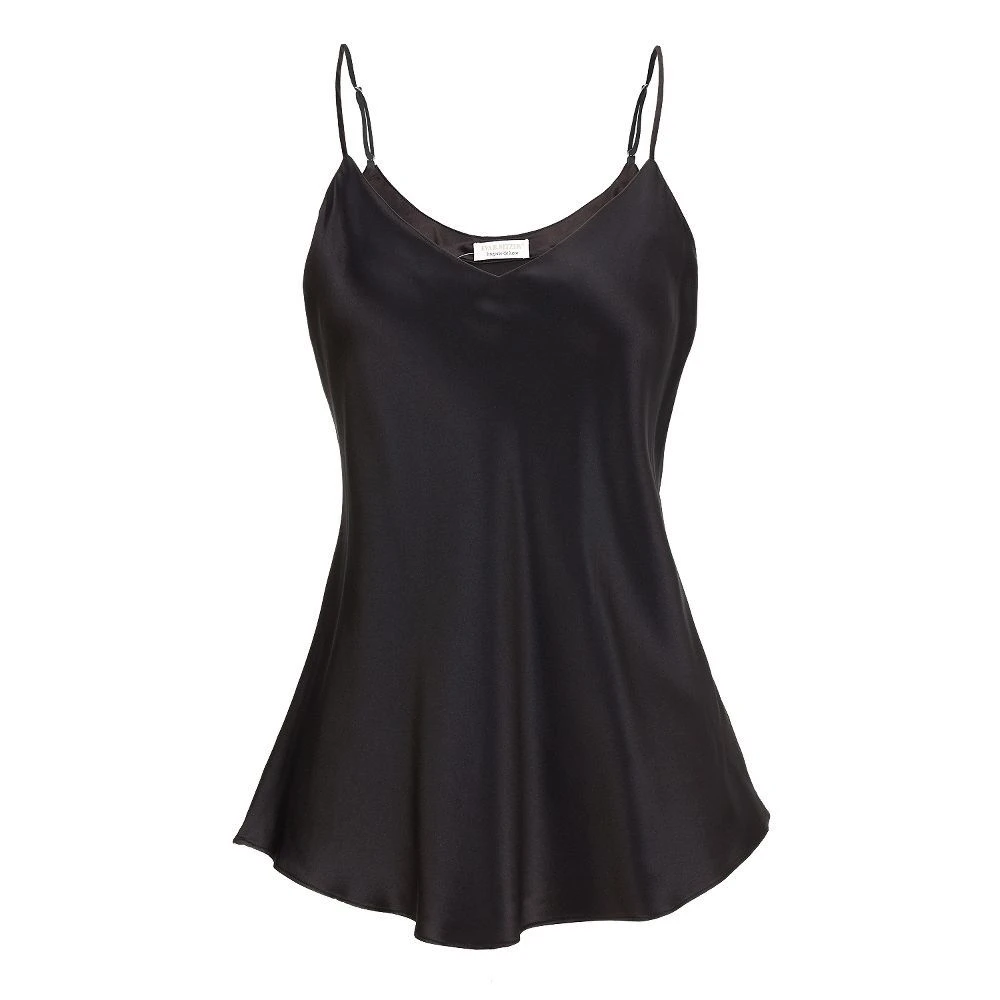 100% Seide Trägertop KLASSIK SATIN Mit Druck Oder Uni Von Eva B. Bitzer 10 100% Seide Trägertop KLASSIK SATIN Mit Druck Oder Uni Von Eva B. Bitzer – Bild 8