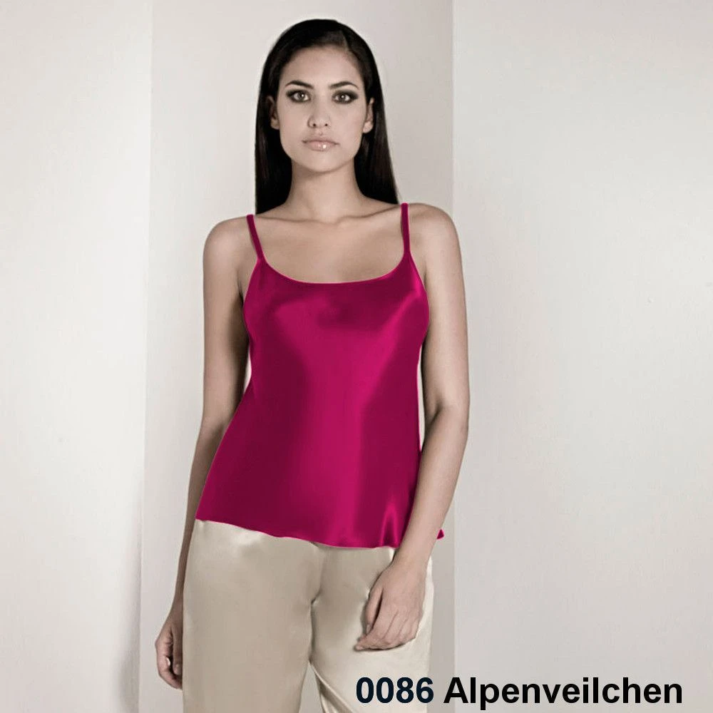 100% Seide Trägertop CLASSICO No. 2 Von Luna Di Seta 14 100% Seide Trägertop CLASSICO No. 2 Von Luna Di Seta – Bild 12