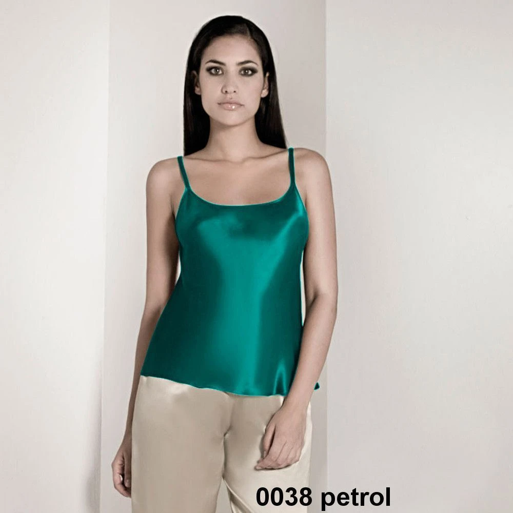 100% Seide Trägertop CLASSICO No. 2 Von Luna Di Seta 13 100% Seide Trägertop CLASSICO No. 2 Von Luna Di Seta – Bild 11