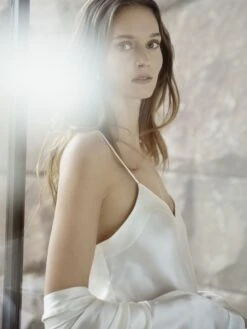 Seidentop 100% Seide CLASSICO Von Luna Di Seta - Viele Farben -Meer Bekleidung seidentop basic seduction vlst08005 630003 avorio luna di seta 5 1 2 1 1