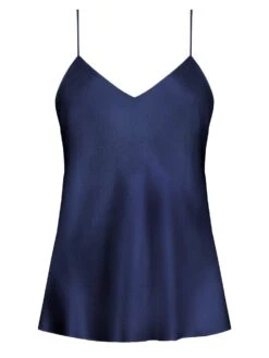 Seidentop 100% Seide CLASSICO Von Luna Di Seta - Viele Farben -Meer Bekleidung seidentop basic seduction vlst08005 630003 eclisse luna di seta 1 2