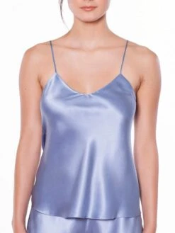 Seidentop 100% Seide CLASSICO Von Luna Di Seta - Viele Farben -Meer Bekleidung seidentop basic seduction vlst08005 630003 lavendel luna di seta 2 1 2 1 1