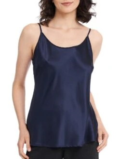 Seidentop SEDUZIONE DI SETA Von Gattina Bunt 36 Seidentop SEDUZIONE DI SETA Von Gattina Bunt -Meer Bekleidung seidentop navy dunkelblau 381480 seduzione di seta gattina 2 1 1 1