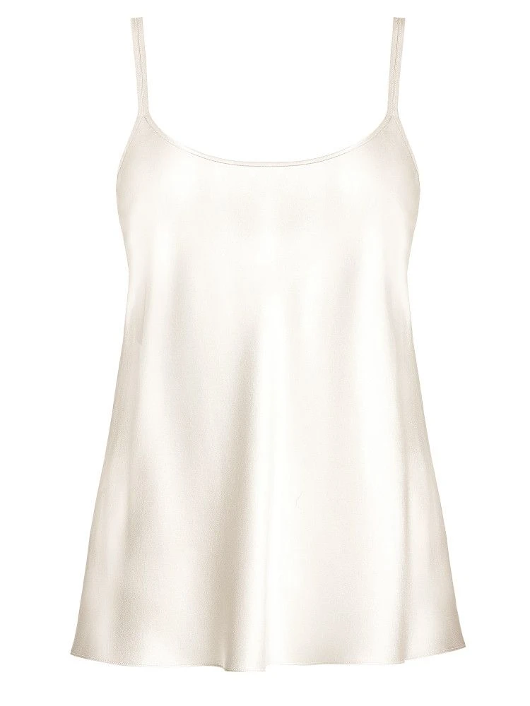 100% Seide Trägertop CLASSICO No. 2 Von Luna Di Seta 7 100% Seide Trägertop CLASSICO No. 2 Von Luna Di Seta – Bild 5