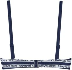 Bandeau Bikini SEXY BADASS Blau-weiss 2 Tlg. Von Marlies Dekkers -Meer Bekleidung sexy badass bikini blau weiss 35020 b 2 marlies dekkers 2