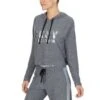 Kurz-Hoodie THE WARM UP Von DKNY Sleepwear -Meer Bekleidung shirt 07 yi2022401 036 dark grey 0118 dkny 1