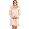 Seide Sleepshirt SEDUZIONE DI SETA Satin Von Gattina