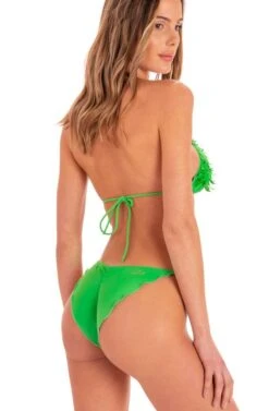 Triangel-Bikini FOGLIE Grün Von Pin-Up Stars 12 Triangel-Bikini FOGLIE Grün Von Pin-Up Stars -Meer Bekleidung slip bikini pb042cf gruen pin up stars 2